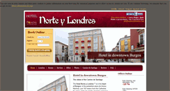Desktop Screenshot of hotelnorteylondres.com